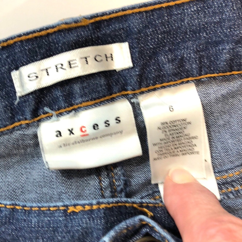 Axcess Low Rise Stretch Boot Cut Jeans - Picture 5 of 8